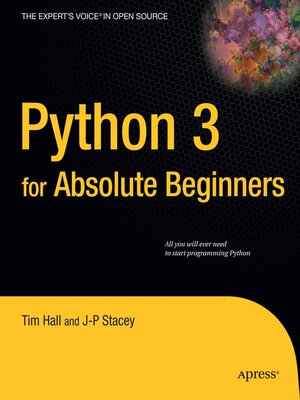 cover image of Python 3 for Absolute Beginners